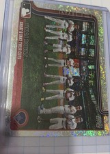 Topps MLB Sparkle Team Cards set of 4 - foil parallel glitter 