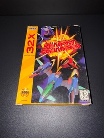 Shadow Squadron | Sega Genesis 32X | Authentic COMPLETE with Manual