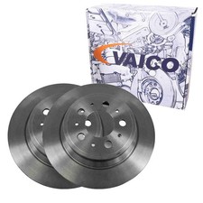 2x VAICO BREMSSCHEIBEN 288mm VOLL HINTEN passend für VOLVO S60 S70 S80 V70 XC70 