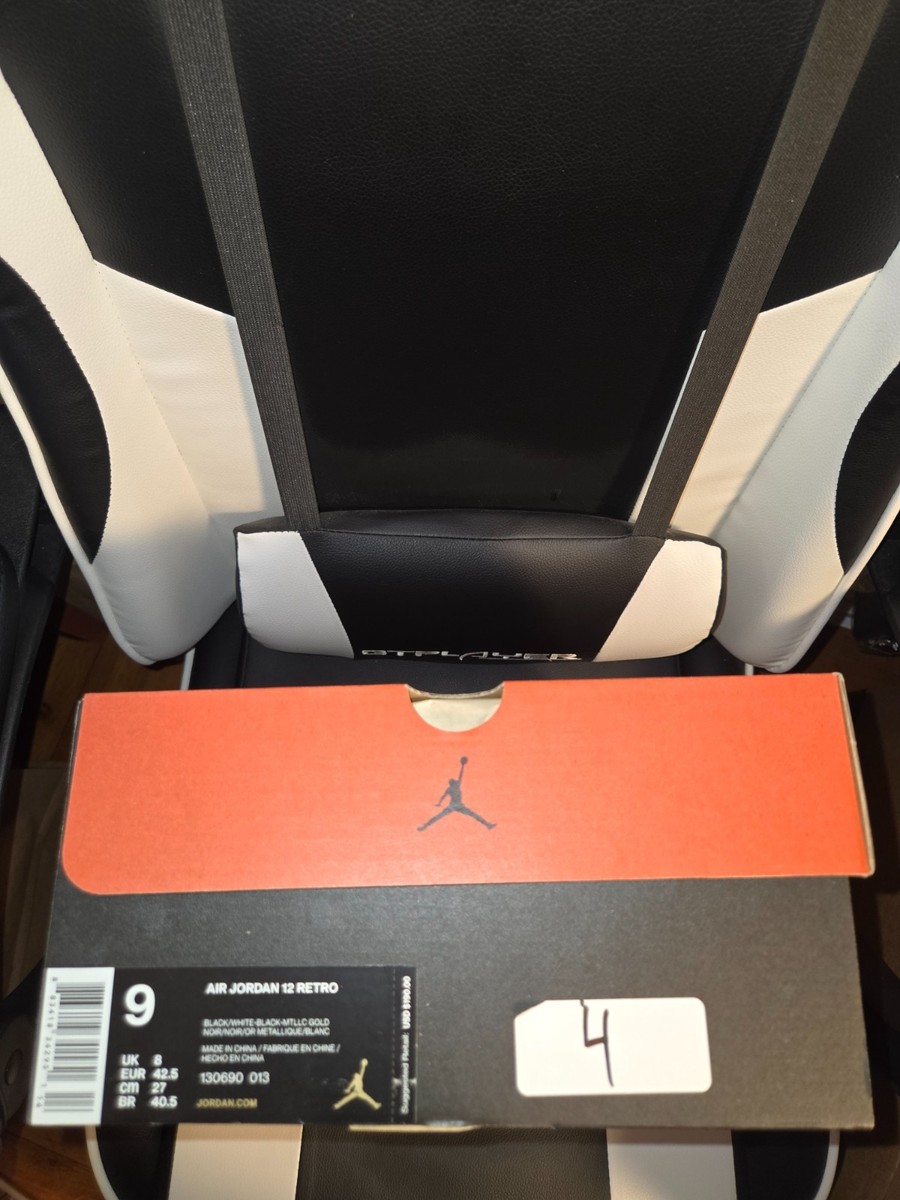 Air Jordan 12 Retro The Master 2016 Black Gold 130690-013  display picture 3