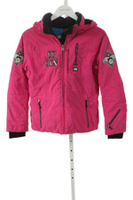 Bogner Girls Hooded Zip Up Jacket Pink Size XL