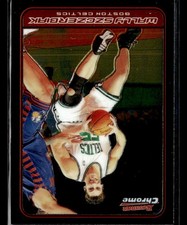 2006-07 Bowman Chrome #31 Wally Szczerbiak Card Boston Celtics