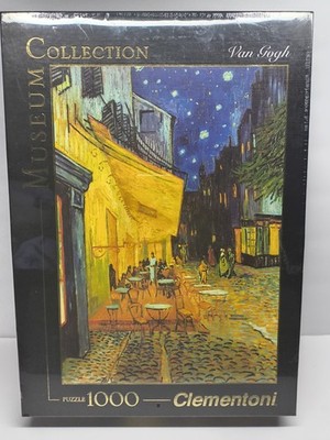 Clementoni Museum Collection Van Gogh Cafe Terrace at Night 1000 Piece Puzzle...