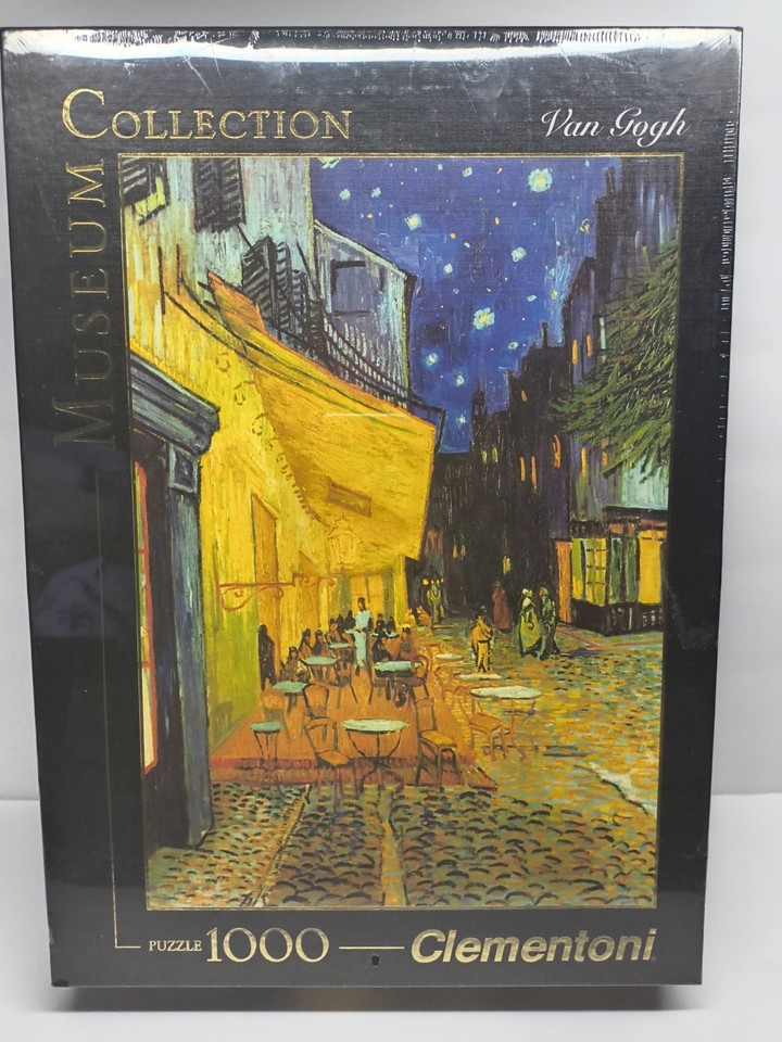 Clementoni Museum Collection Van Gogh Cafe Terrace at Night 1000 Piece Puzzle...