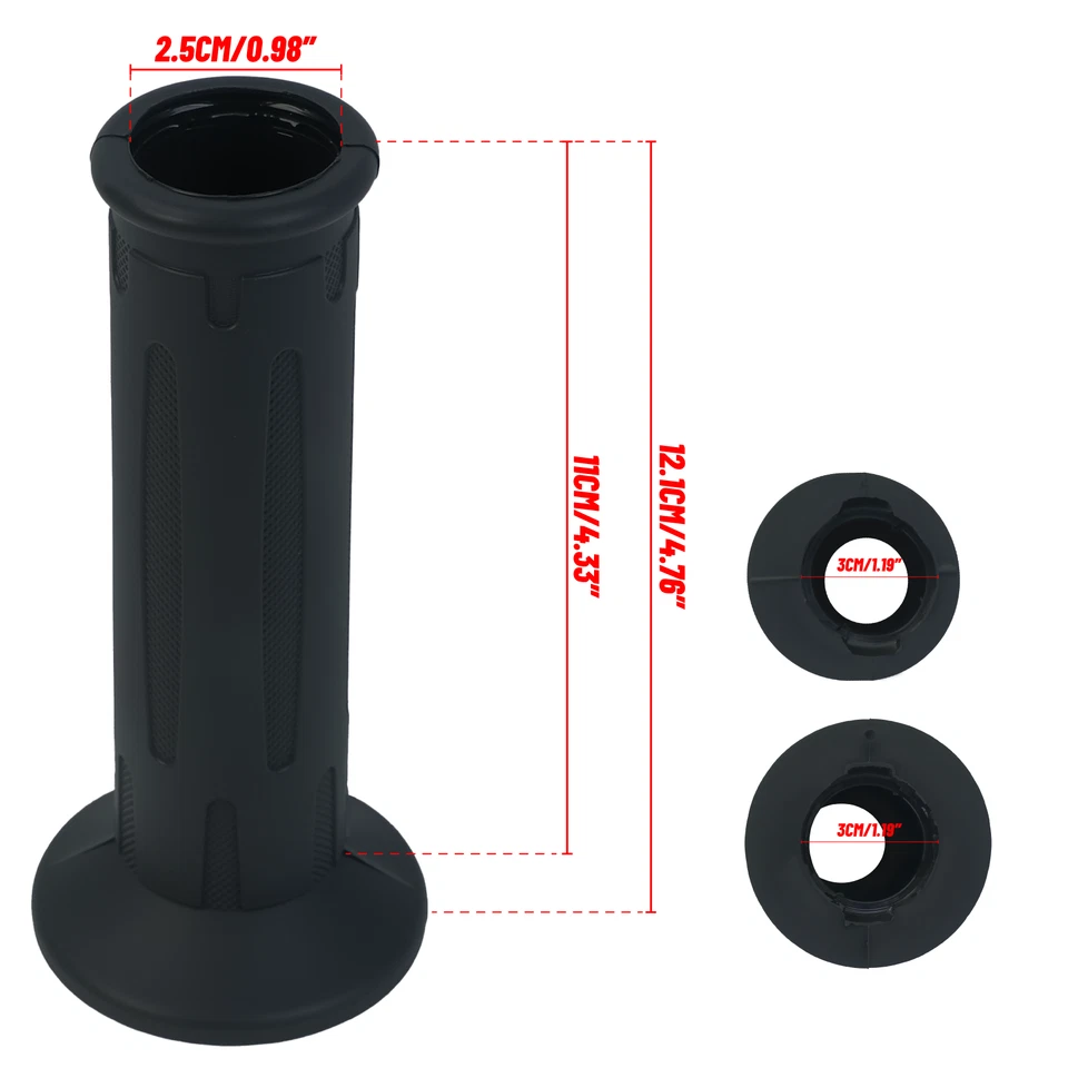 HAND GRIPS para BMW R1200 R1250 S1000RR HP4 guidão navegador multicontrolador - Imagem 3 de 4