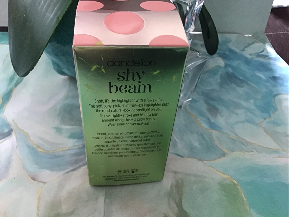 BNIB~Benefit Dandelion SHY BEAM Nude Pink Matte Radiance Highlighter **Rare* - Image 4 of 4