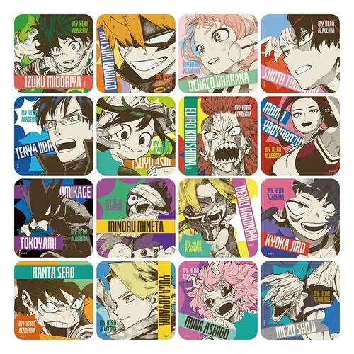 その他 MY HERO ACADEMIA ART COASTER RIVALS My Hero Academia Art Coaster complete Set Box Original Art