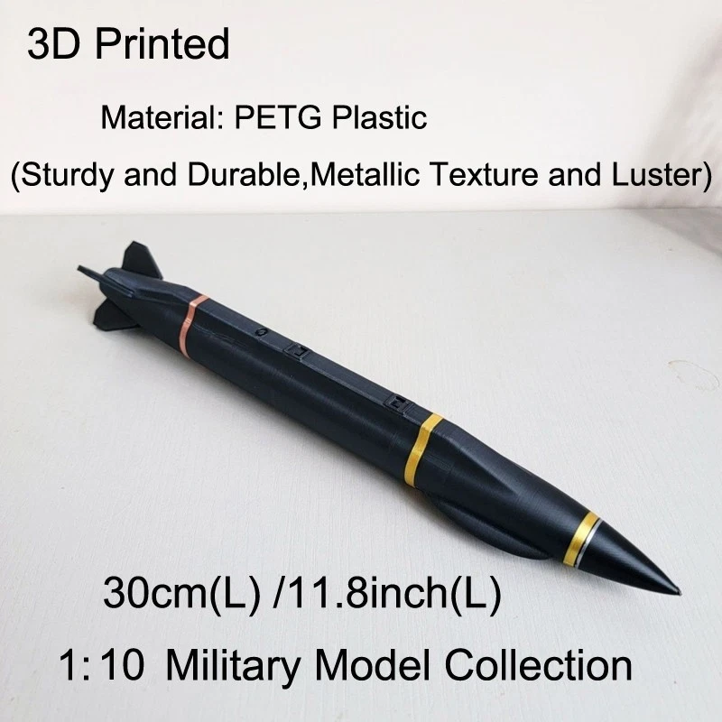 Missile ipersonico USAF Lockheed Martin MAKO modello militare 1:10 stampato 3D - Immagine 2 di 4