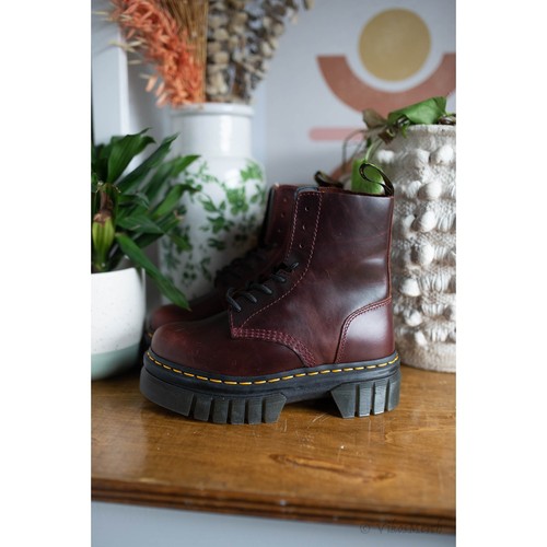 Stivali stringati Dr. Martens Audrick 6 donna NUOVI - Foto 3 di 5