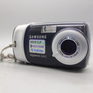 Samsung Digital Camera Digimax A402 4.0MP Blue Tested