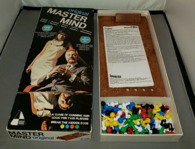 Vintage Original Mastermind Game Invicta Games 1972 England