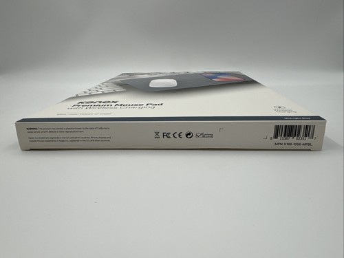 Kanex Premium Mouse Pad W/ Wireless Charging-Midnight Blue-5W (5V/1A)-Free Ship! - Picture 5 of 9