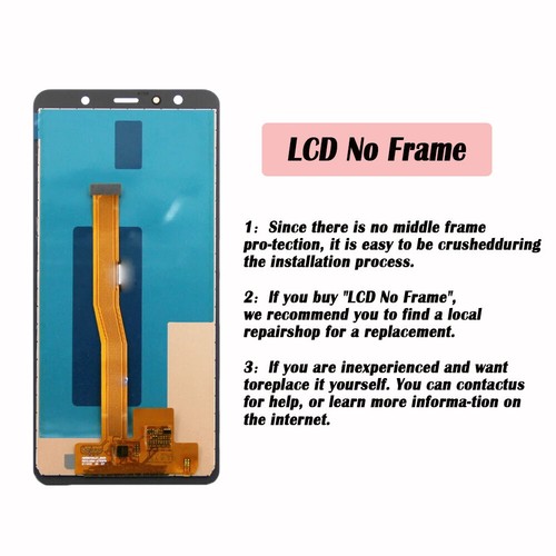 Für Samsung Galaxy A7 2018 A750 LCD Display Touch Screen Digitizer Montage Frame - Bild 7 von 14