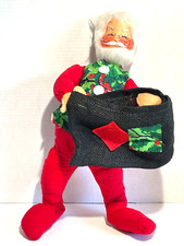 Vintage 1963 Annalee Mobilitee Santa Claus Christmas 17