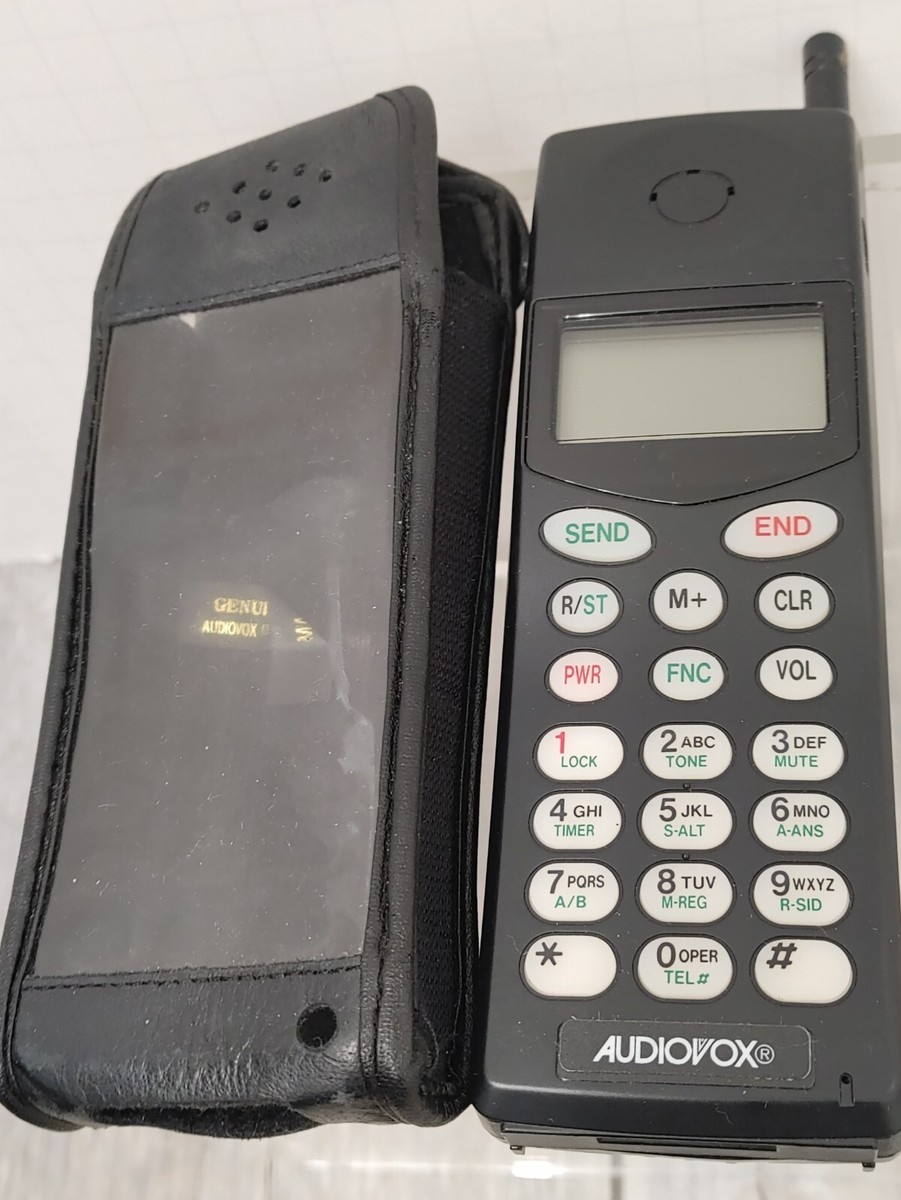 Audiovox MVX-460 Black Vintage Cell Phone | eBay