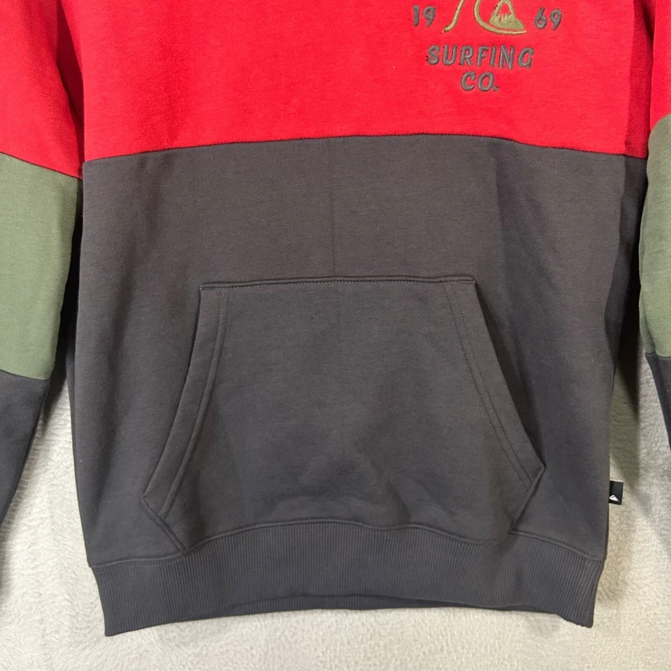 NUEVA Sudadera con Capucha Quicksilver School Time Polar Juvenil Talla M/12 Nueva con Etiquetas Foto 4 de 4