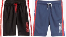 Converse Star Stripe Big Boys' Mesh Athletic Shorts