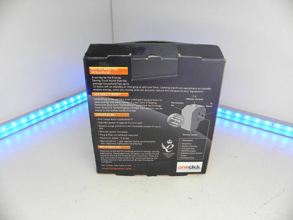 Intelliplug by One Click/E-on - Powerdown For Tv & Audio UK SELLER FREE P&P #G2 - Image 2 of 4