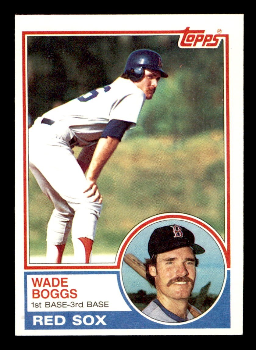 1983 Topps Baseball #498 Wade Boggs NM *d2