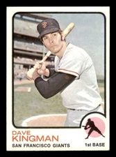 1973 Topps Baseball #23 Dave Kingman EX/MT *d4
