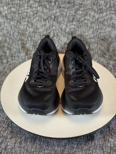 Hoka Bondi 8 Running Shoes Women's Size 10 D Wide Black White - Picture 4 of 9