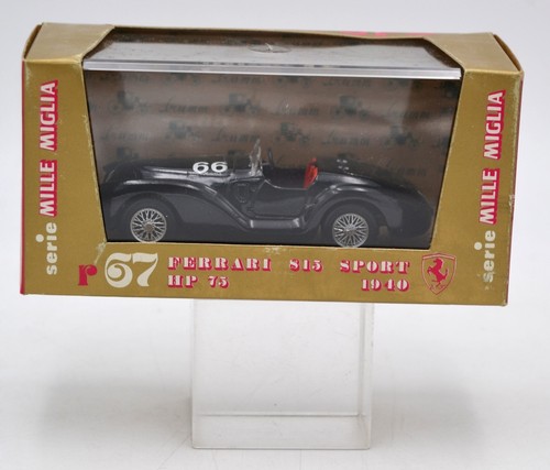 Modèle Réduit Ferrari HP 75 813 Sport 1940 #23 Rouge 1:43 - Marque Brumm - Occasion