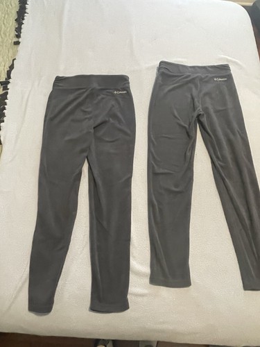 Columbia Girls fleece pants Medium 10/12 — 4 PAIR LOT - Picture 4 of 7