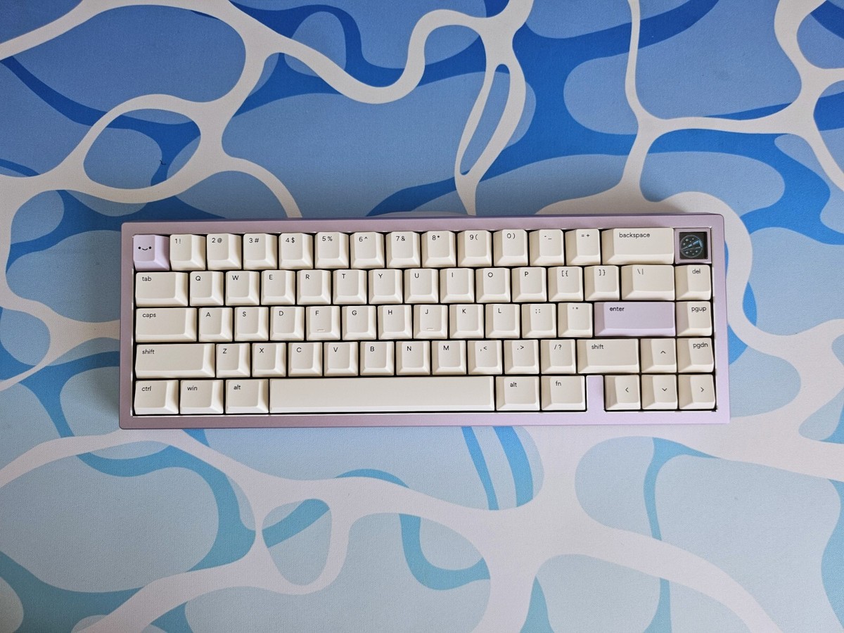 Meletix Zoom65 V3 + Melon Milk Switches + Osume Nemui Keycaps | eBay