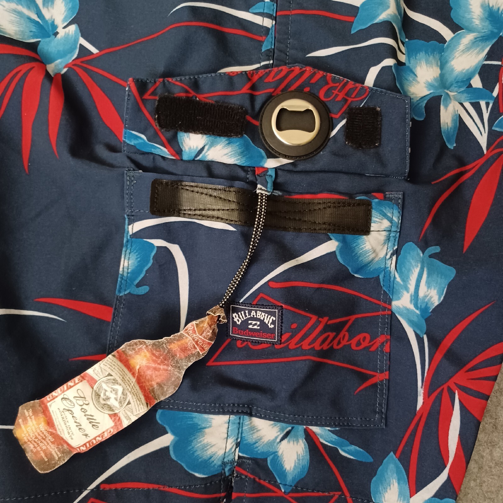 Billabong x Budweiser Board Men Shorts Large Blue Sur… Gem
