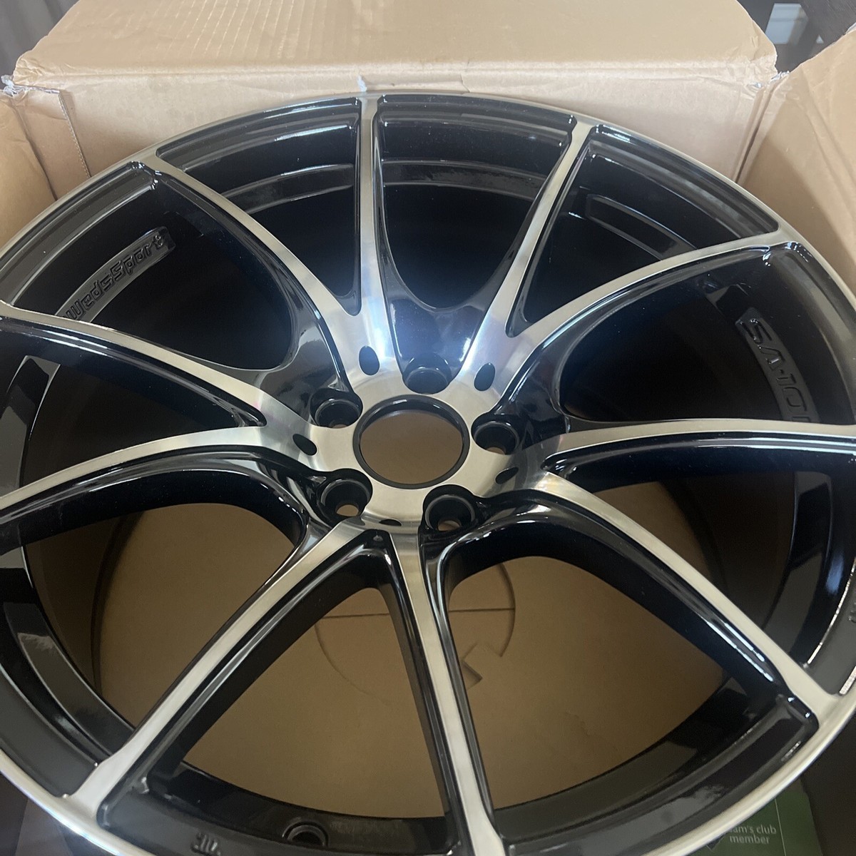 Weds WedsSport SA-10R wheel Offset 18X9 45 Color: ZBB 5x100 Weds WedsSport SA-10R wheel Offset 18X9 45 Color: ZBB 5x100