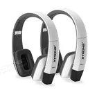 2pcs XTRONS Stereo Wireless IR Headphones Headset For Car Roof Monitor TV Player