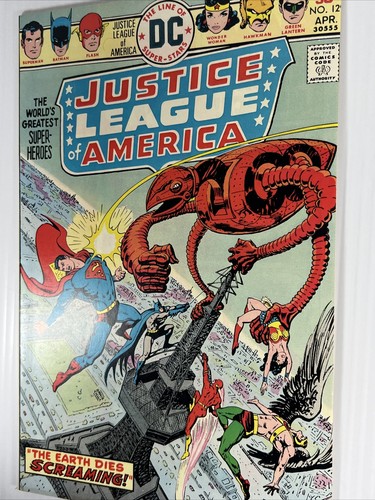 Justice League of America #129 Vol. 1 DC 1976 Bronze Age Red Tornado Superman VF - Bild 6 von 9