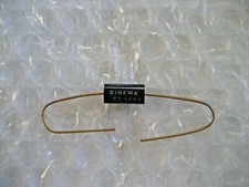 1 x NOS 56K Ohms Cinema Eng. 1/6 W. Noninductive Wirewound Resistor Gold Leads