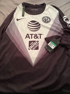 Club America Mexico Nike Goalie Xl Jersey Black Long Sleeve Liga Mx 21 Ebay