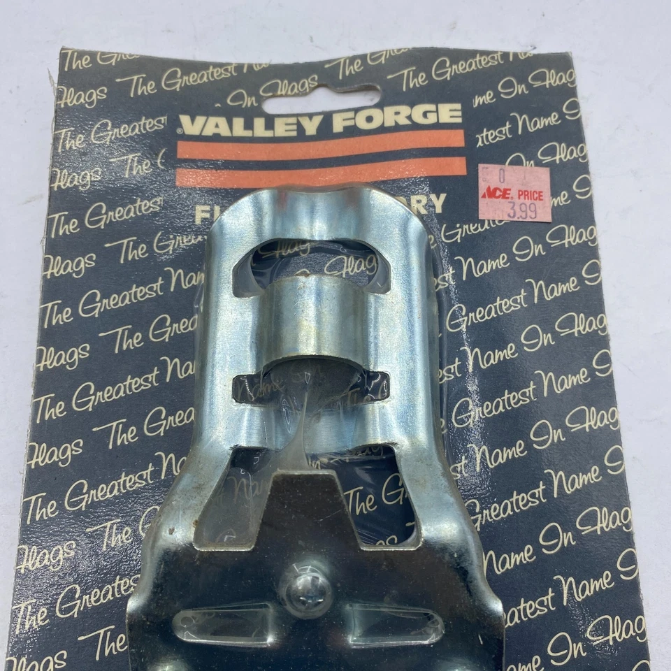 LOTE DE 2 TORNILLOS VALLEY FORGE 3/4" SB2-1 soporte bandera acero estampado asta de bandera CRDB Foto 2 de 4