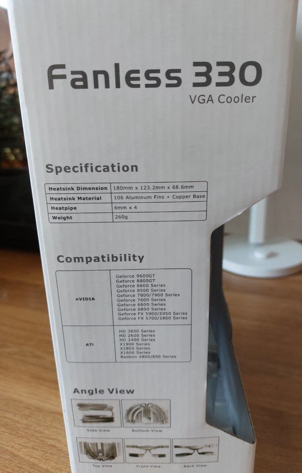 Thermaltake Fanless 330 Universal VGA Cooler Passive - Image 4 of 4