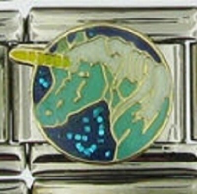 GLITTER UNICORN STYLE 20 WHOLESALE ITALIAN CHARM 9MM K20