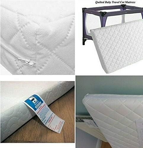 AMANSTYLE Kinderbett Bett Matratze - gesteppt, atmungsaktiv & dick - 120x60cm & 140x70cm - Bild 3 von 8