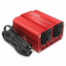 300W Power Inverter Supply Car Charger Adapter DC 12V to AC 110V 120V USB Laptop