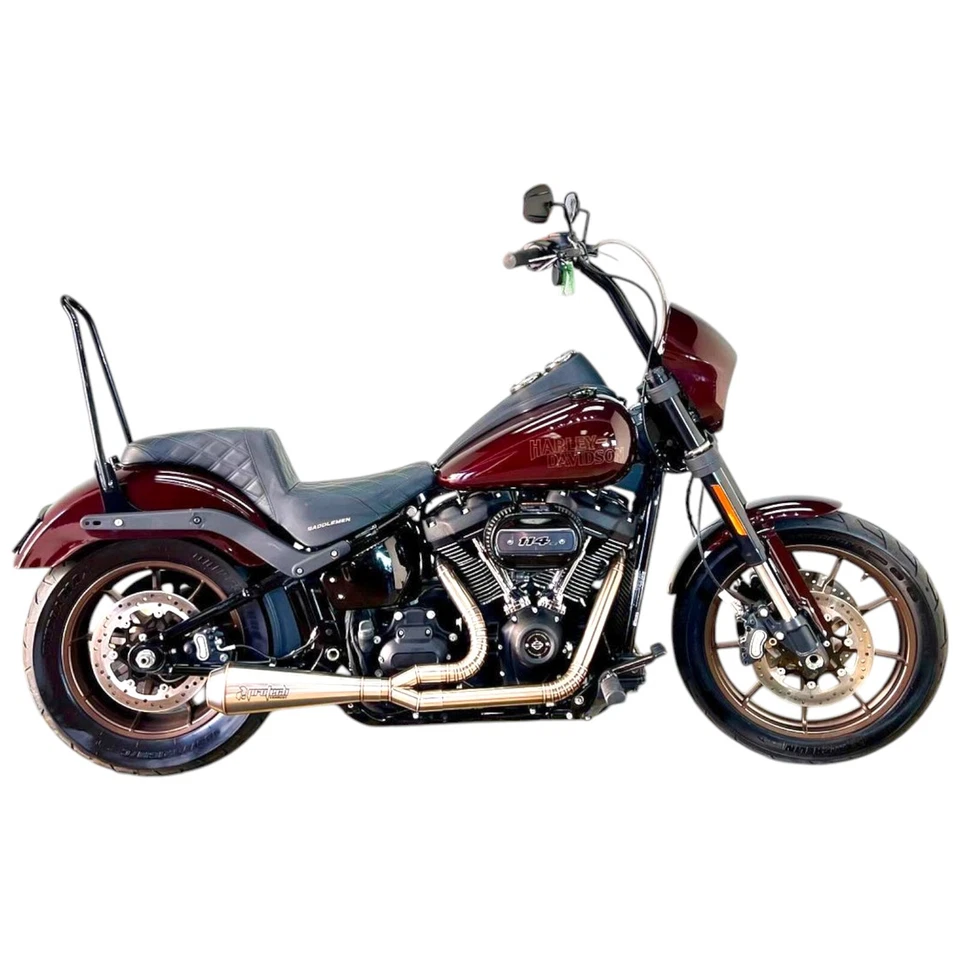 Harley-Davidson Street Bob FXBBS 114 2021 tubo de escape 2-1 Foto 2 de 2