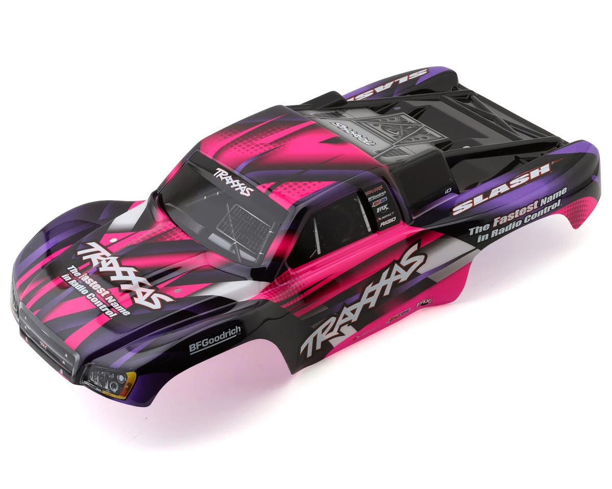 Traxxas Slash Pre Painted Body Pink Purple TRA5851P eBay