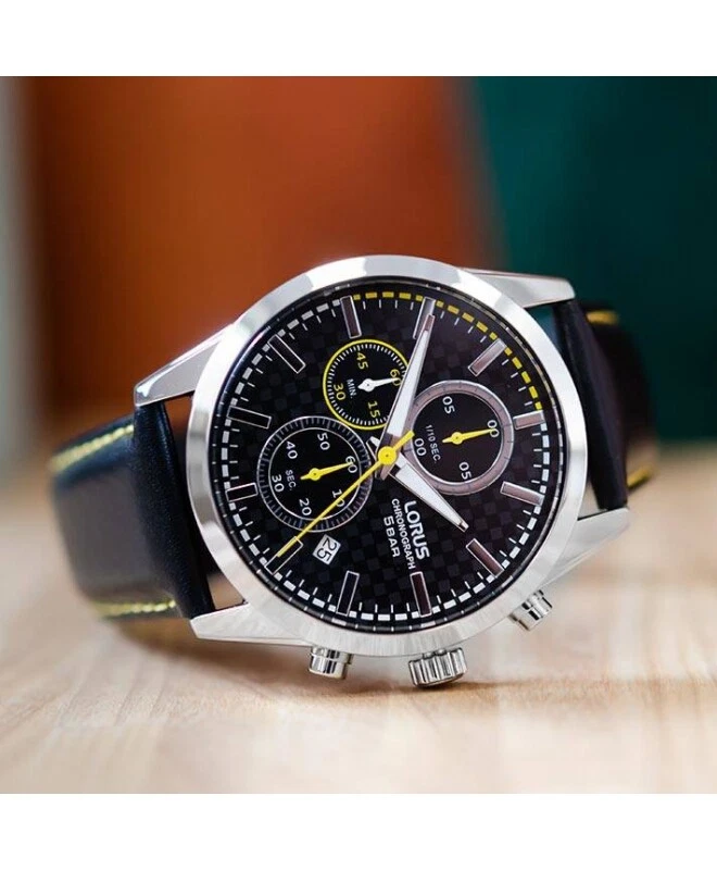 Lorus chronograph 5 bar sale