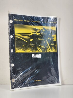 Buell 2000 - 2001 S3 / S3T ThunderBolt Parts Catalog Manuals 99570-01Y