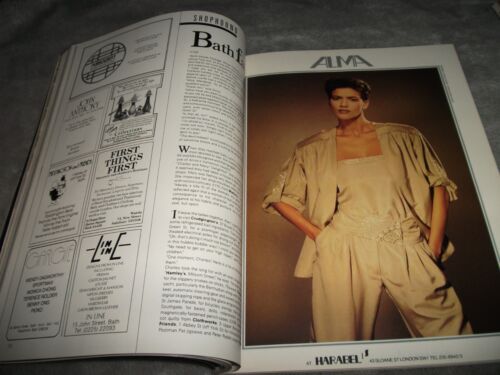 VOGUE MAGAZINE March 1985 40TH BIRTHDAY GIFT Vintage 1980s Fashion Lindbergh UK - Picture 13 of 24