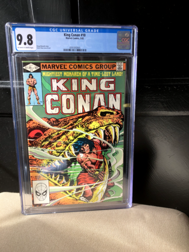 🔑💎🔥 Conan the King #10 CGC 9.8 1982 RARE! 🔥🔑💎 - Picture 1 of 2