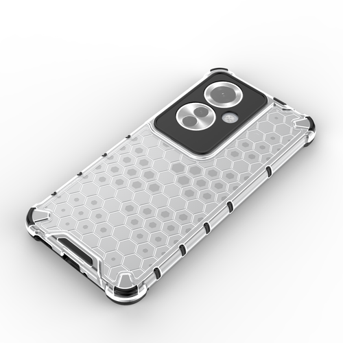 For OPPO Reno 11F 5G Stylish Durable Shockproof Case Honeycomb Pattern Cover - Picture 8 of 19
