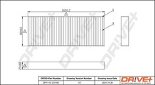 Dr!ve+ Filter, Innenraumluft DP1110.12.0150 passend für NISSAN