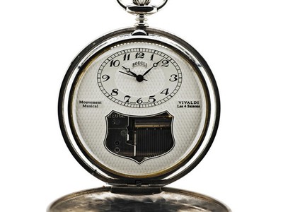 BOEGLI VIVALDI Musical Pocket Watch Ref.BG-M40A #QYEKTW