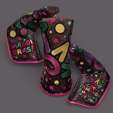 Scotty Cameron Carnival Crown Headcover Glowrleans Mardi Gras 2026 Cover