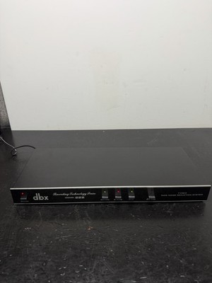 DBX Model 222 Type II Tape Noise Reduction System Recording Technology Series